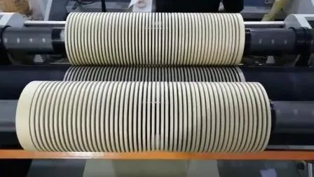 Servo Control Paper Straw Surface Slitting Rewinding Machine