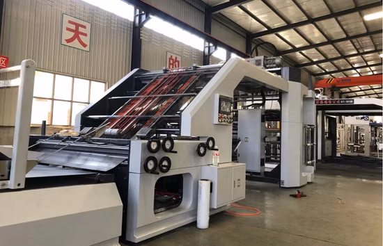 High Speed Corrugated Flute Laminator and Cardboard Flute Laminating Machine